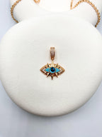 Mavi Nazar Göz Kolye Ucu