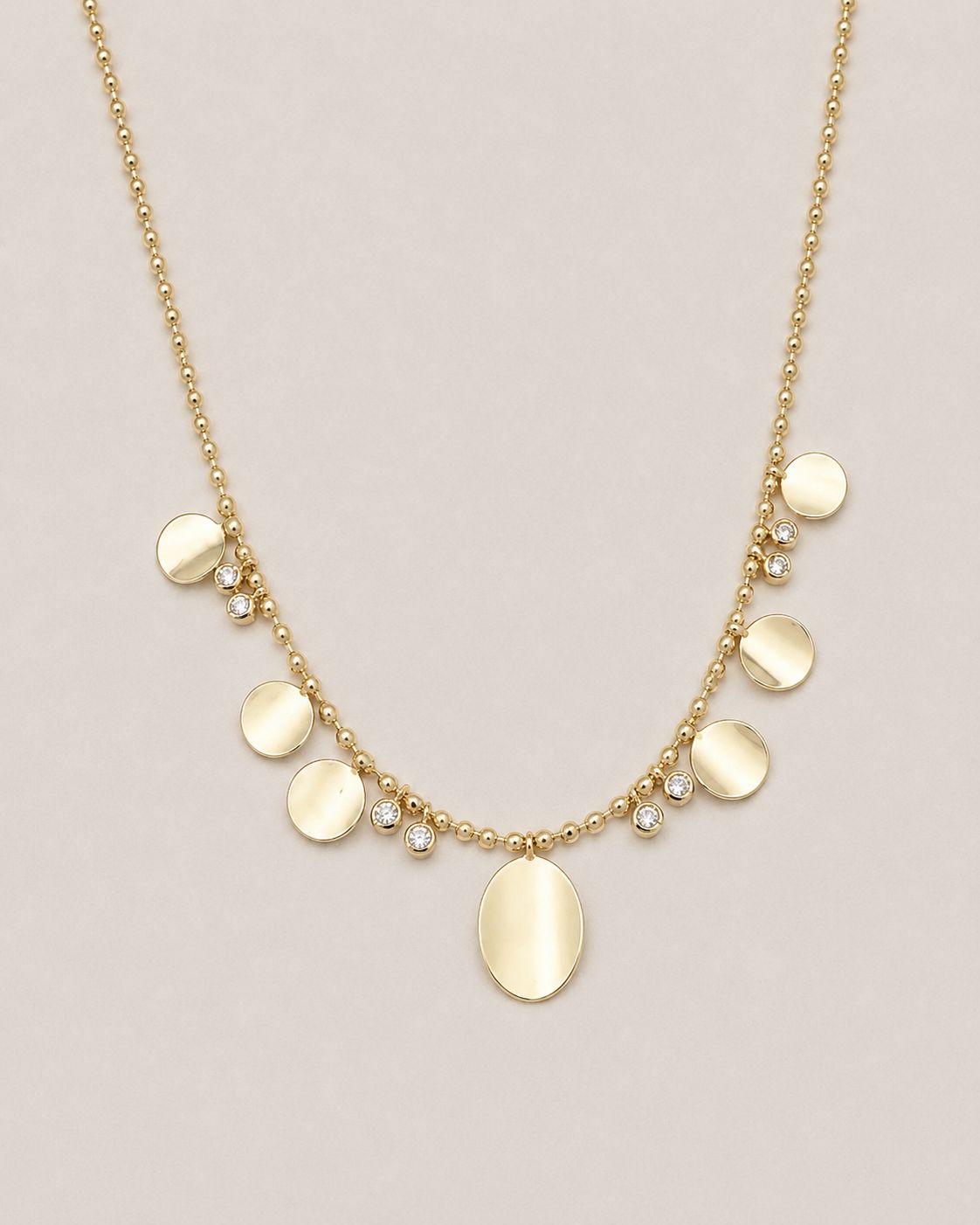 Zarif Madalyon Kolye - 14K