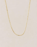 İnce Zarif Zincir Kolye - 14K