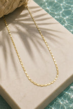 İnce Zarif Zincir Kolye - 14K