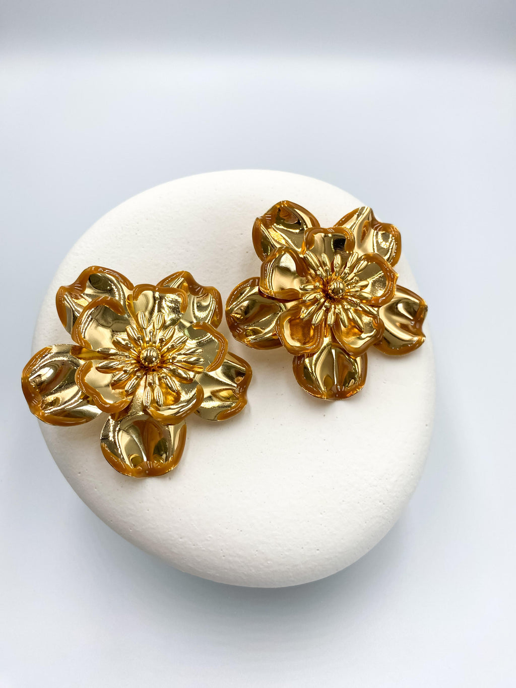 Büyük Çiçek Küpe